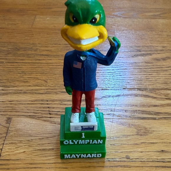Madison Mallards Baseball Maynard Olympian Bobblehead - Picture 8 of 8